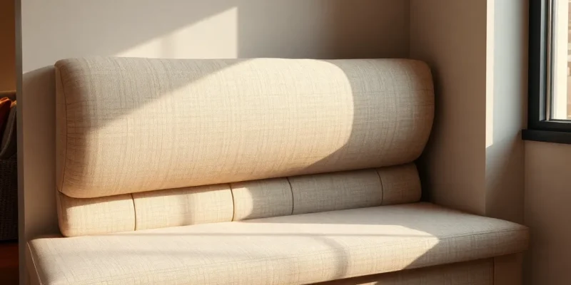 Schuin rugkussen op maat voor optimaal zitcomfort